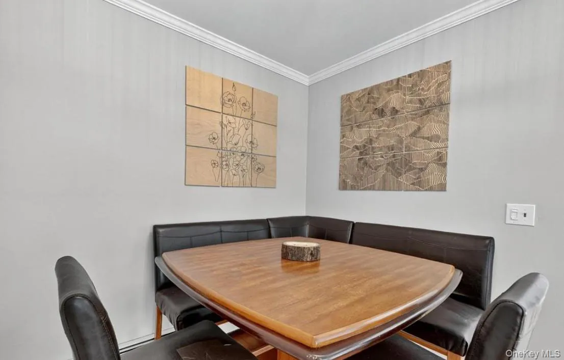 Dining space has room for a larger table than is shown here Dining space has room for a larger table than is shown here