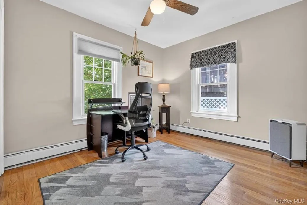 First floor bedroom currently used as office First floor bedroom currently used as office