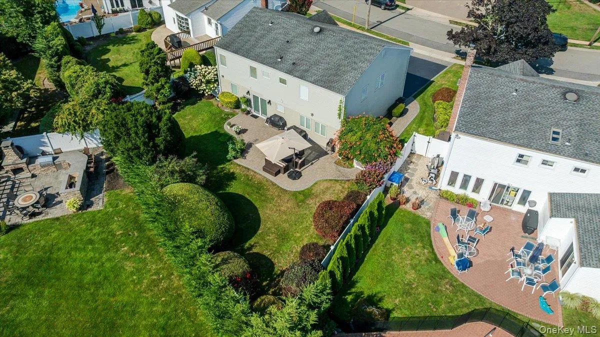 Aerial view of residential area Aerial view of residential area