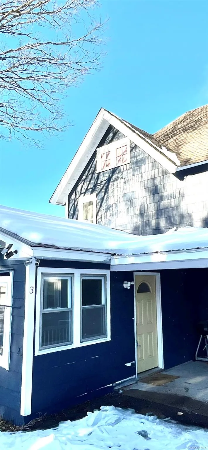 View of front door of property entrance w covered porch View of front door of property entrance w covered porch