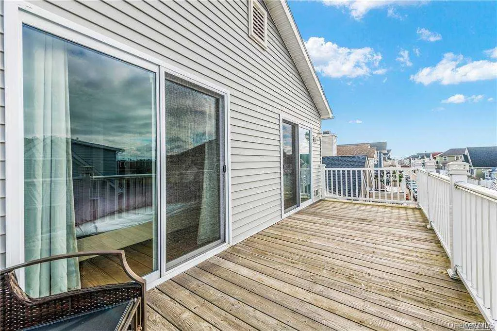 View of wooden deck View of wooden deck