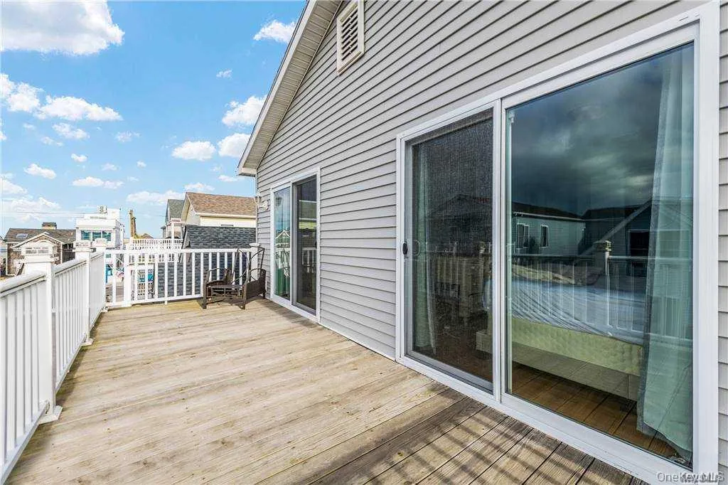 View of wooden deck View of wooden deck