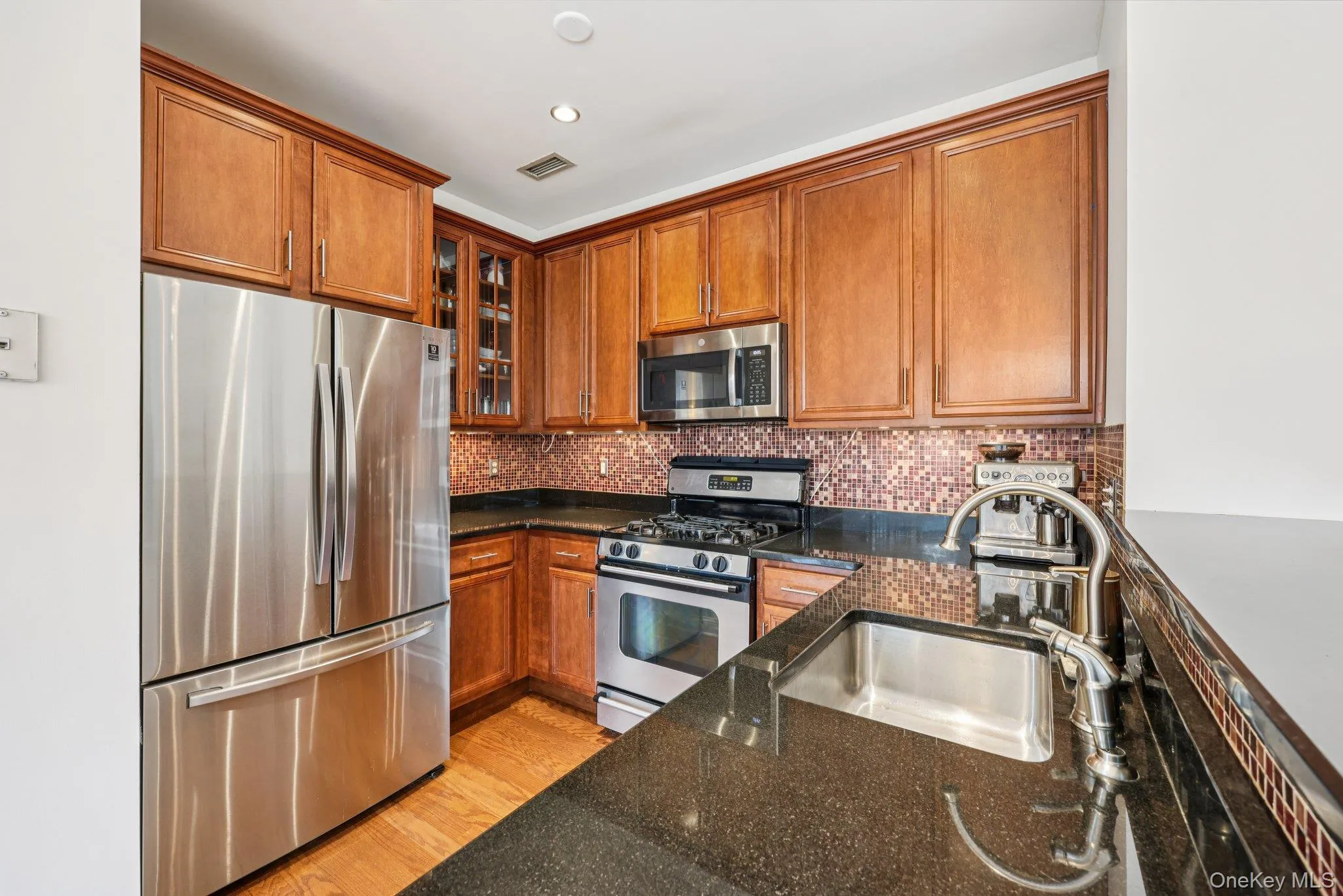 Stainless steel appliances and granite counters Stainless steel appliances and granite counters