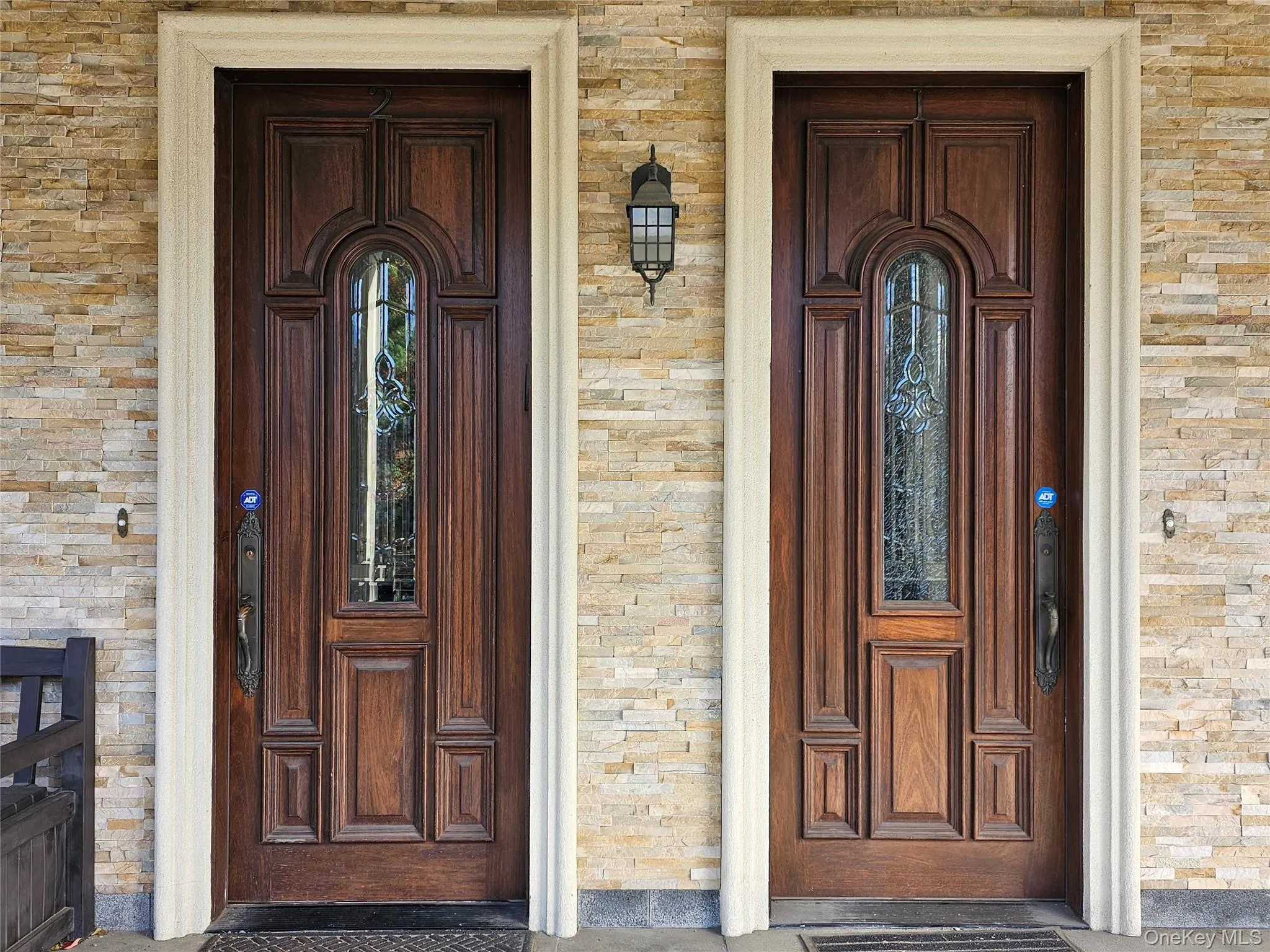 View of exterior entry with brick siding View of exterior entry with brick siding