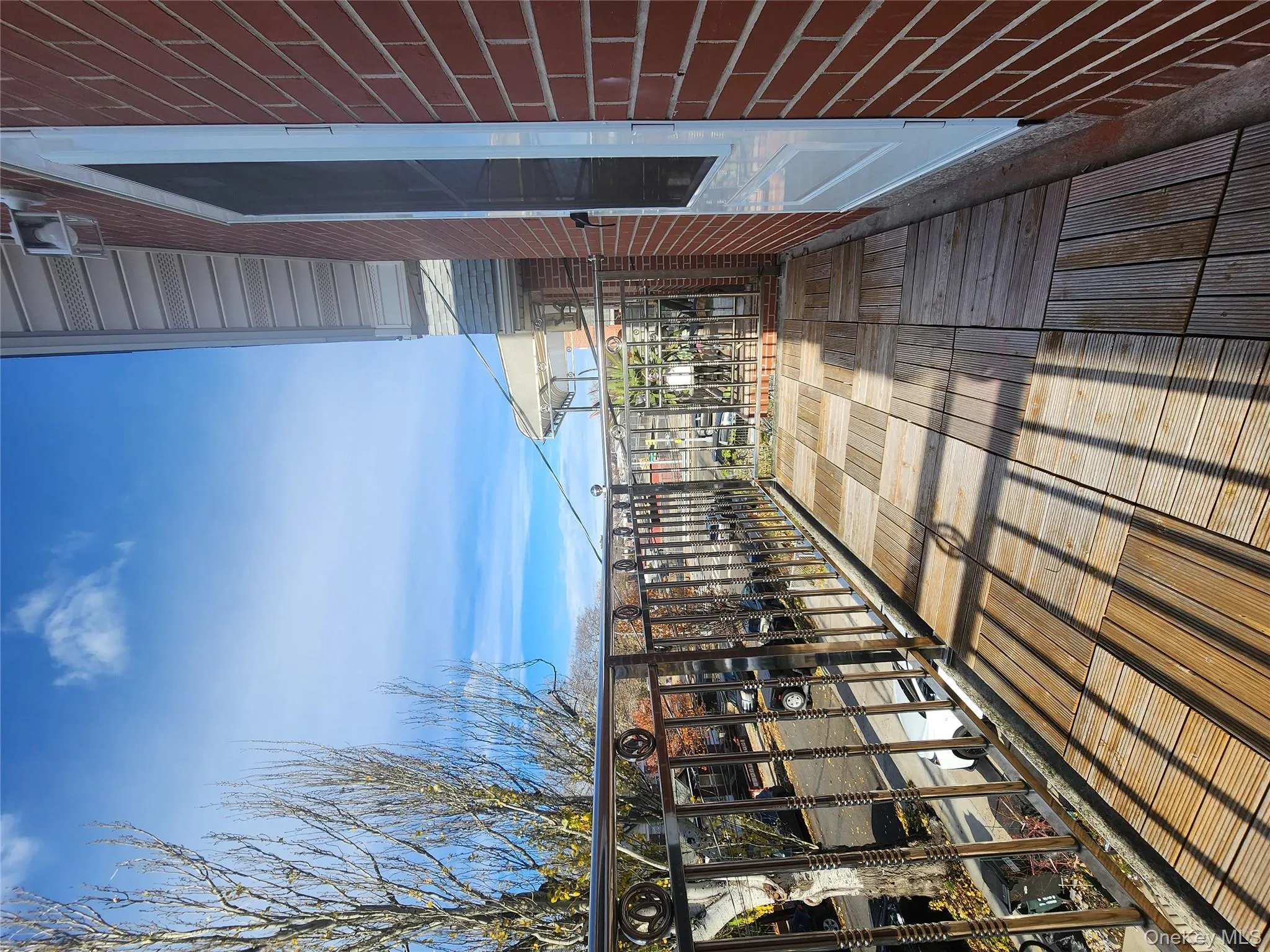 View of wooden terrace View of wooden terrace