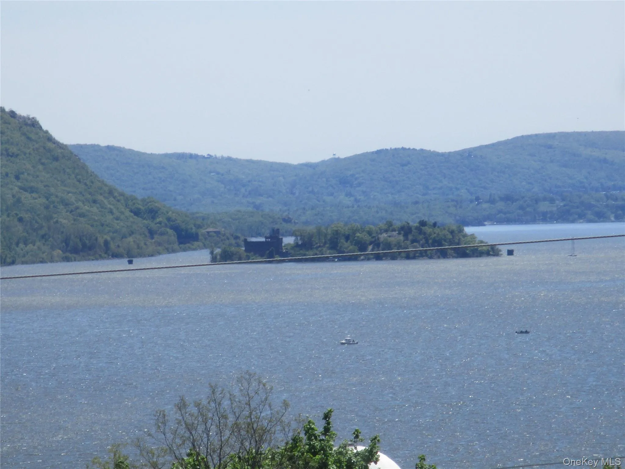Water view with mountains Water view with mountains