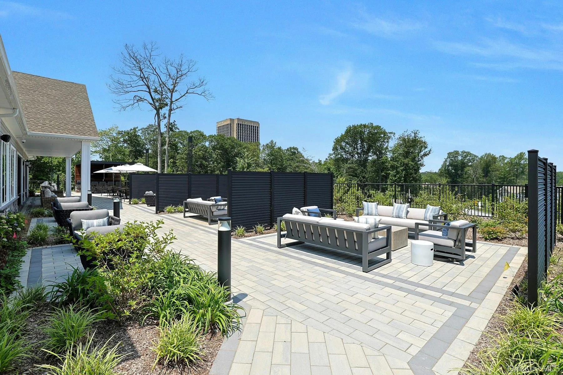 View of patio with an outdoor living space View of patio with an outdoor living space