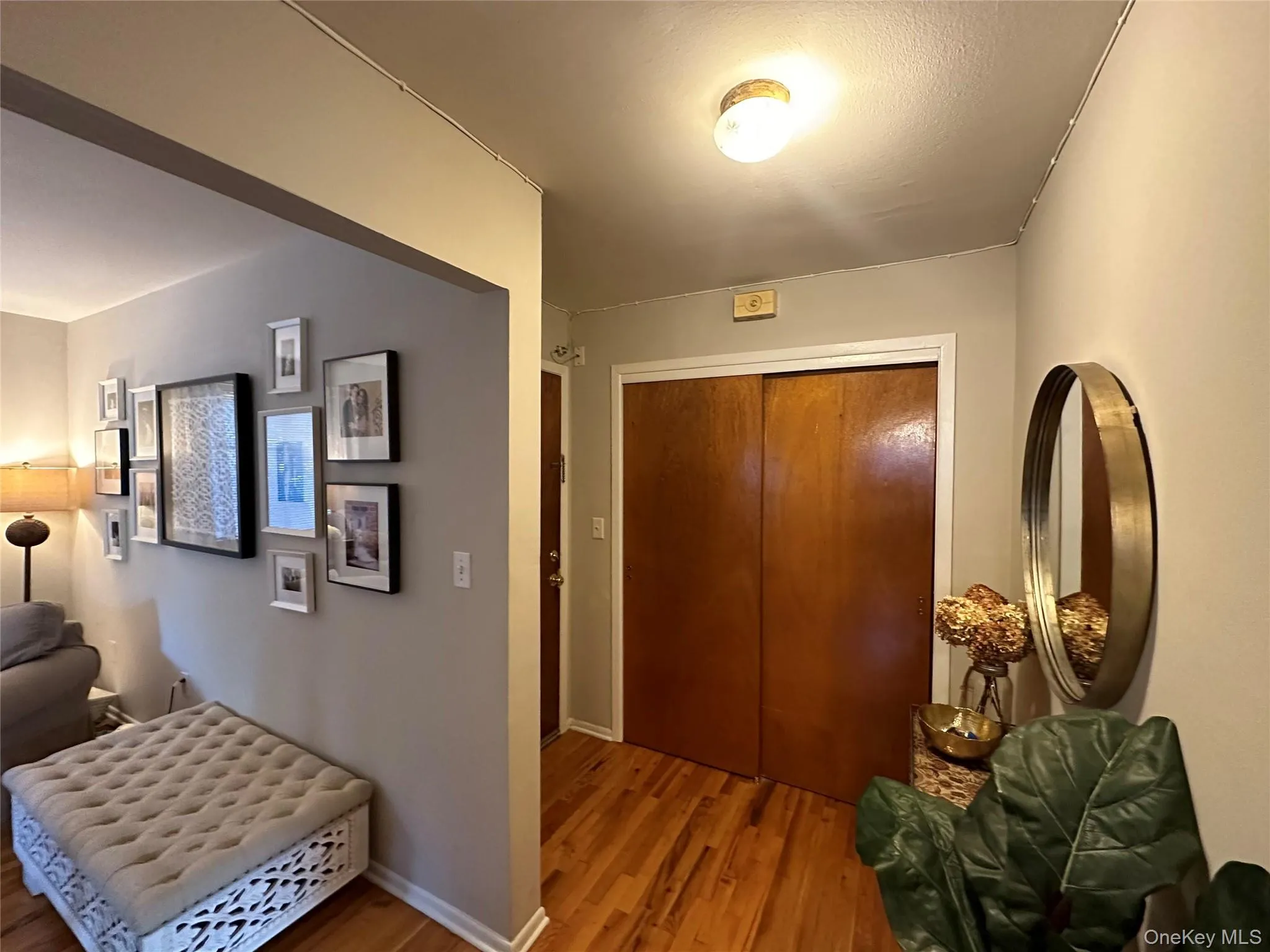 Corridor with wood finished floors Corridor with wood finished floors