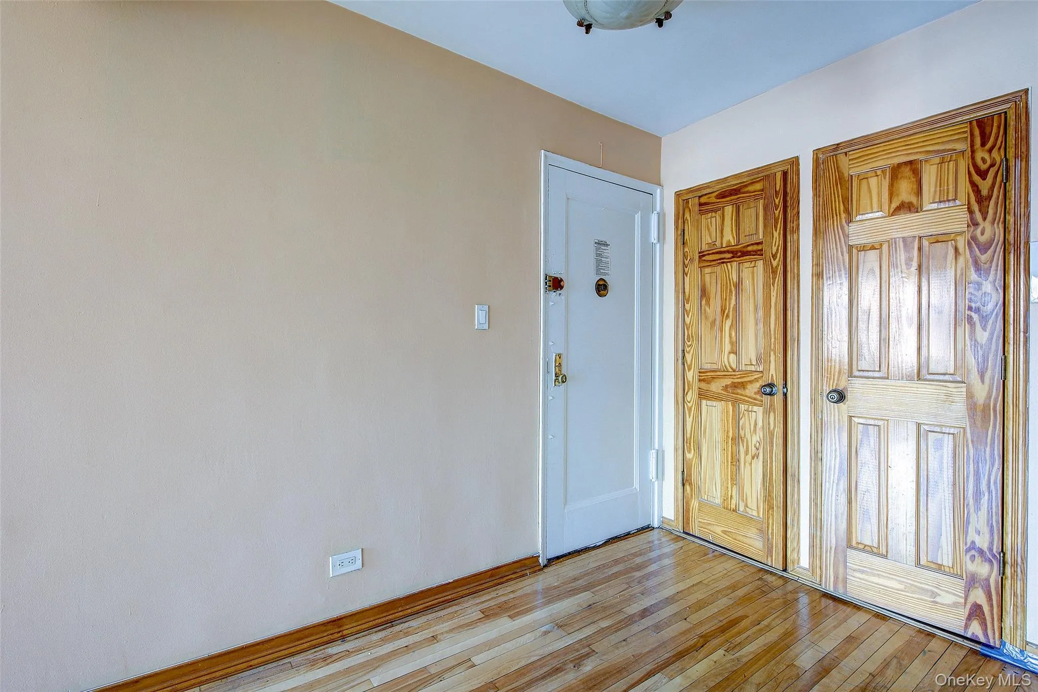 Foyer with hardwood / wood-style flooring Foyer with hardwood / wood-style flooring