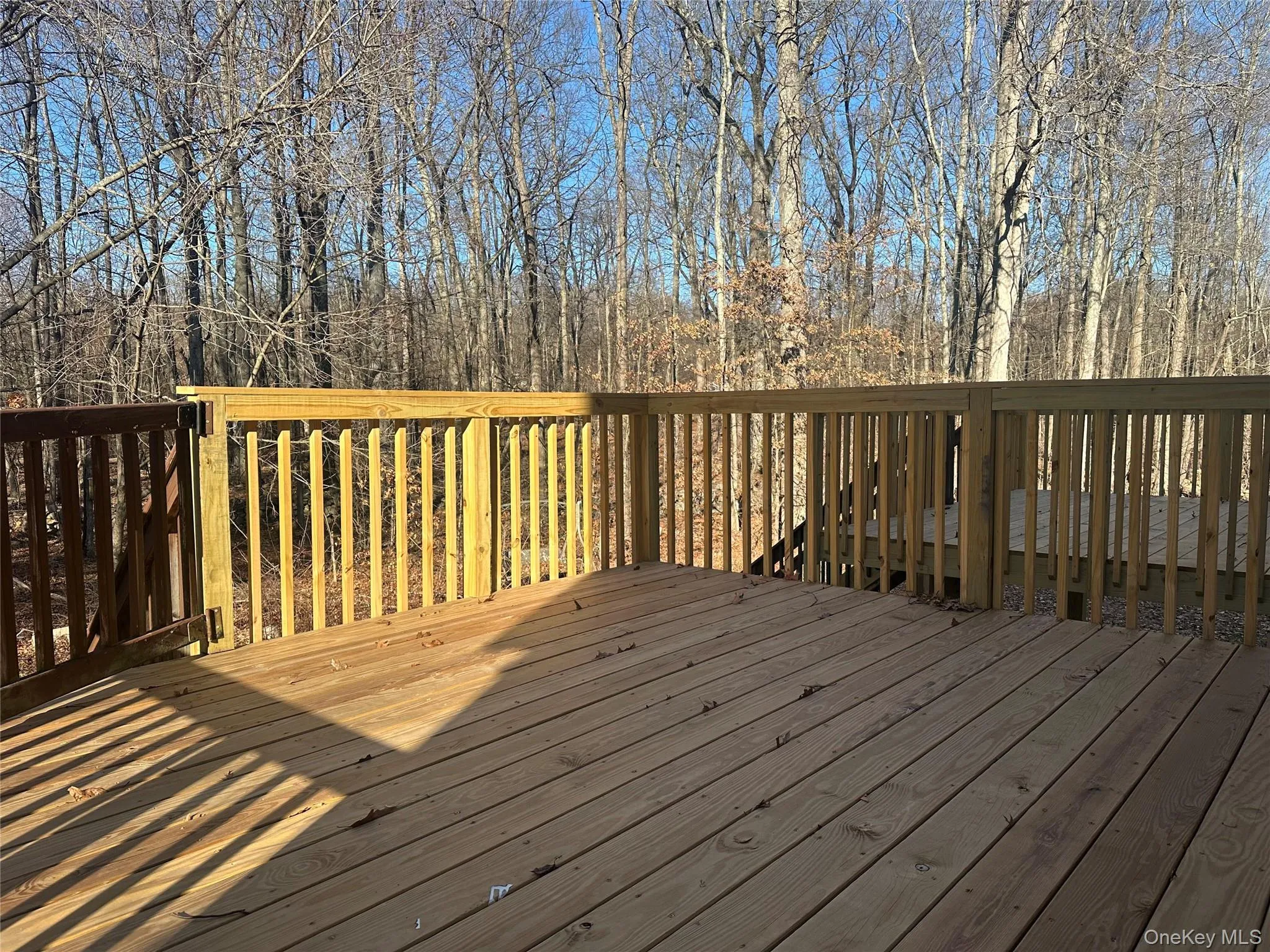 View of wooden deck View of wooden deck