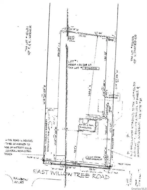 Survey map / technical document Survey map / technical document