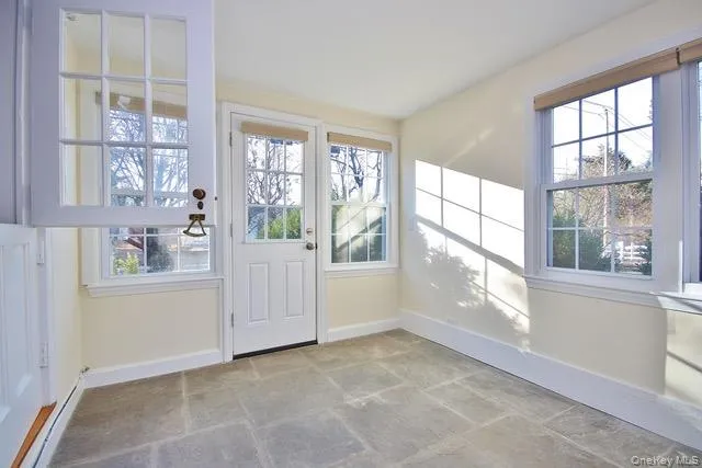 Doorway to outside with healthy amount of natural light Doorway to outside with healthy amount of natural light