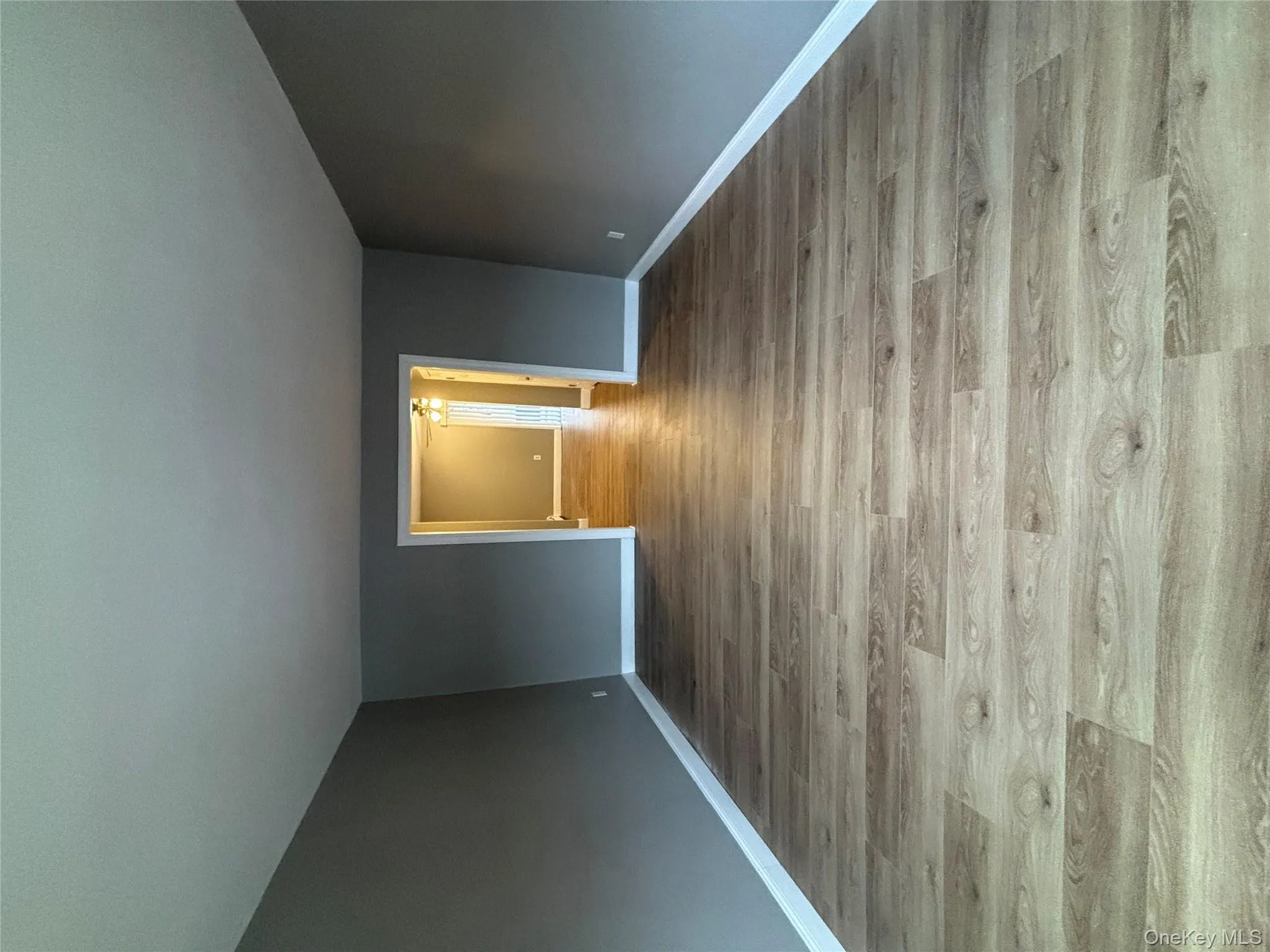 Unfurnished room featuring light wood-style floors Unfurnished room featuring light wood-style floors