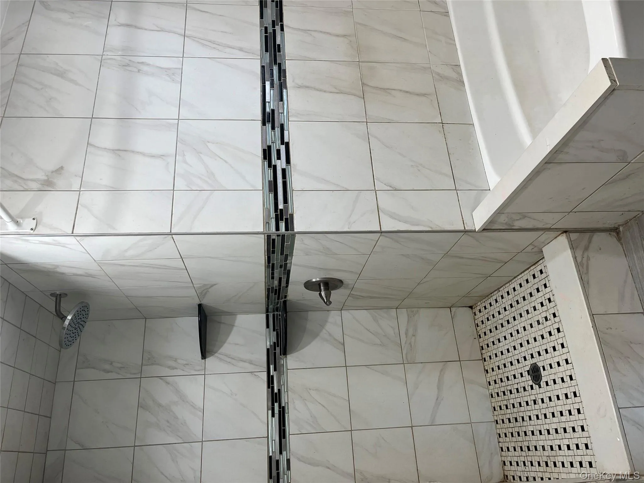 Full bath with tiled shower and a bath Full bath with tiled shower and a bath