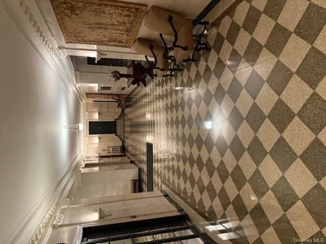 Community lobby featuring ornamental molding Community lobby featuring ornamental molding