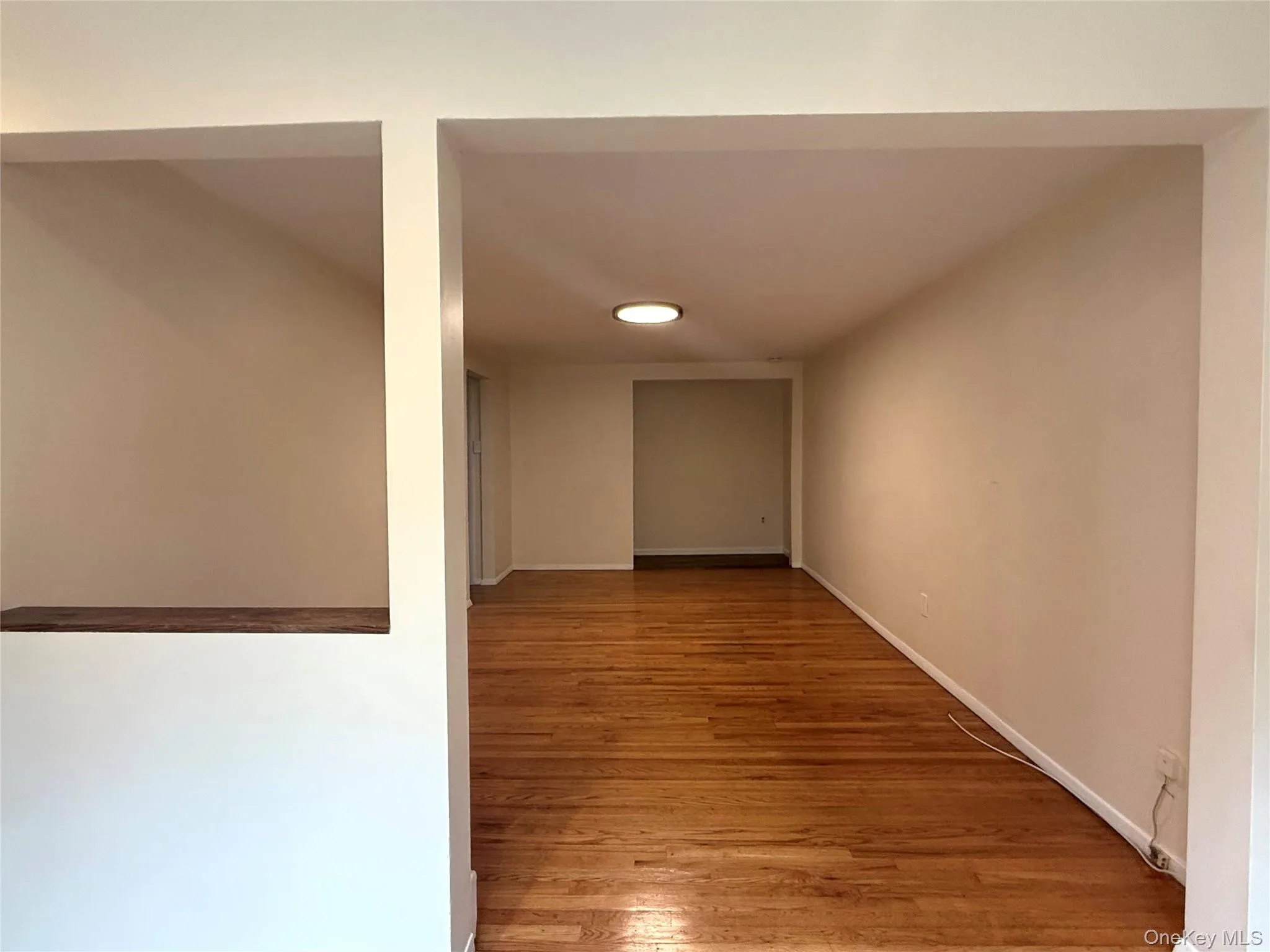 Looking from foyer into the living room Looking from foyer into the living room