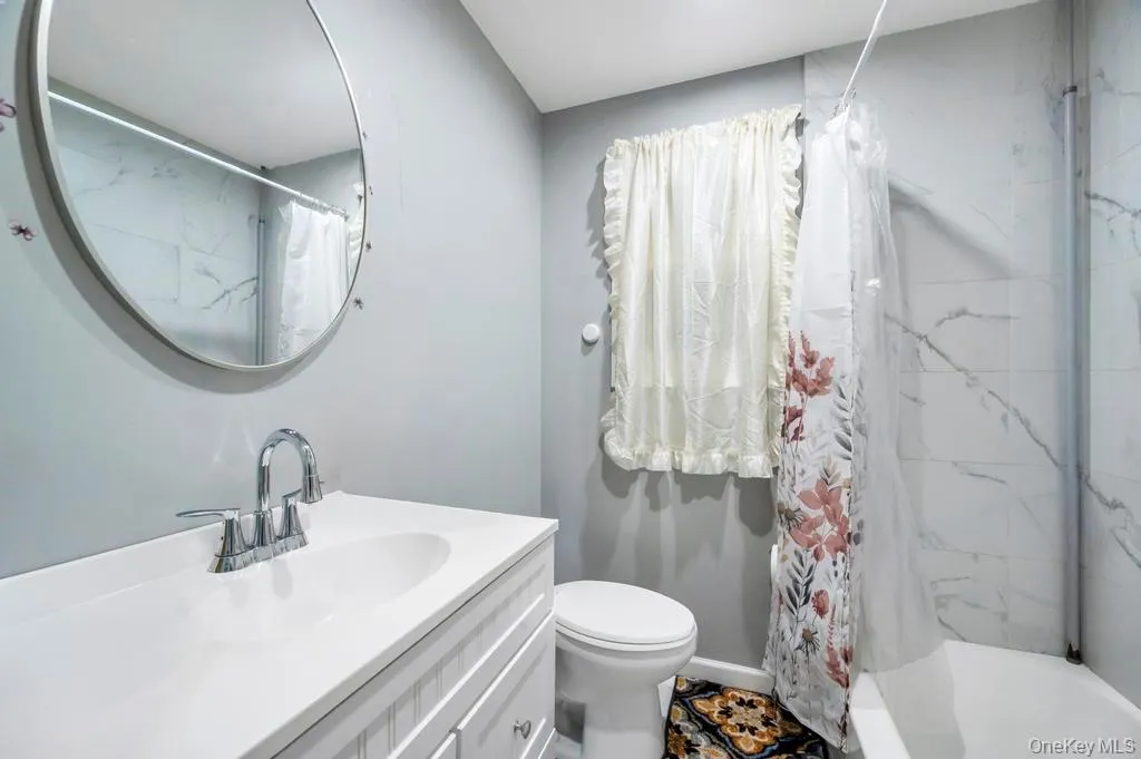 Bathroom with vanity and toilet Bathroom with vanity and toilet