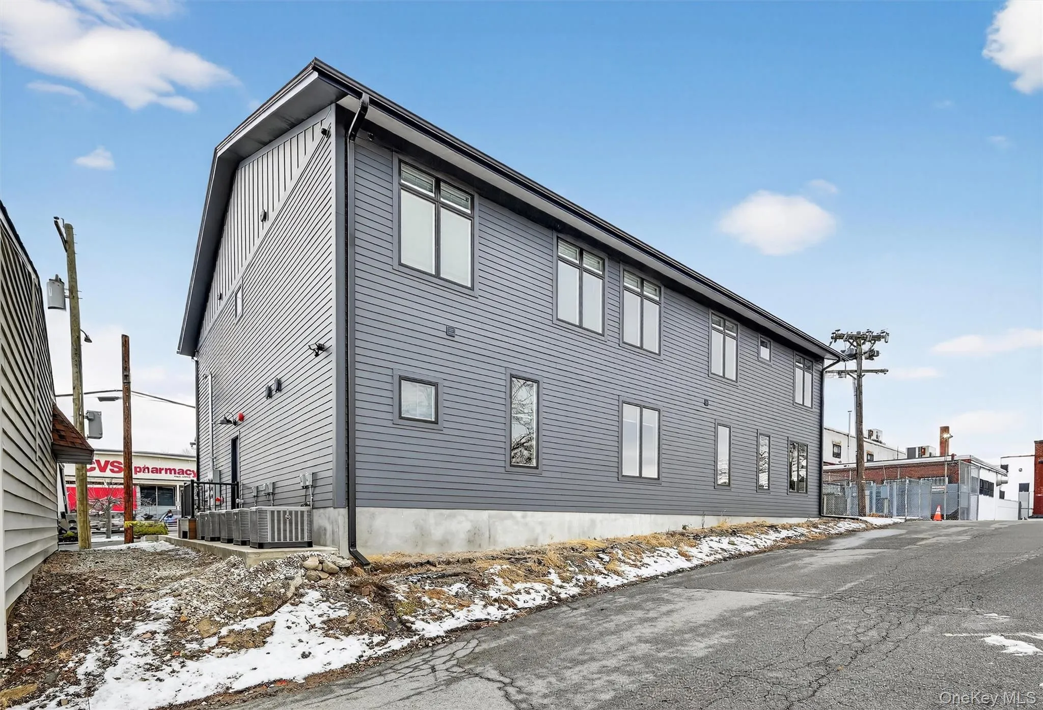 Snow covered property Snow covered property