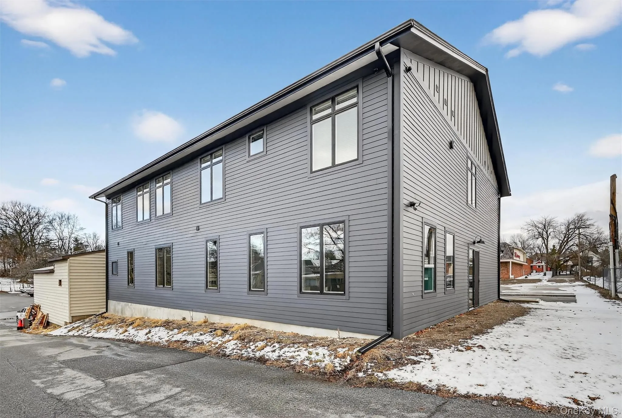 Snow covered property Snow covered property