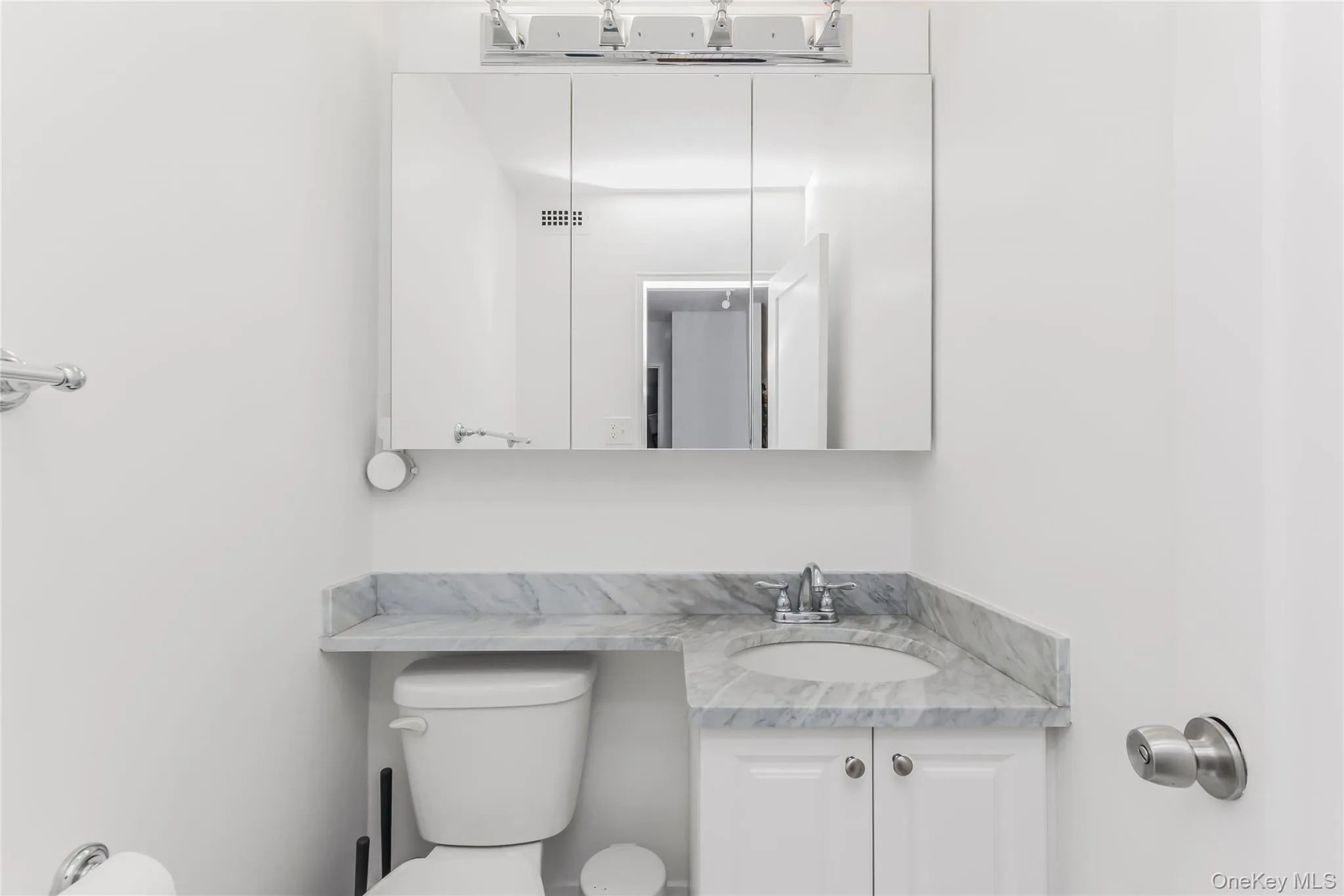 Bathroom with vanity and toilet Bathroom with vanity and toilet