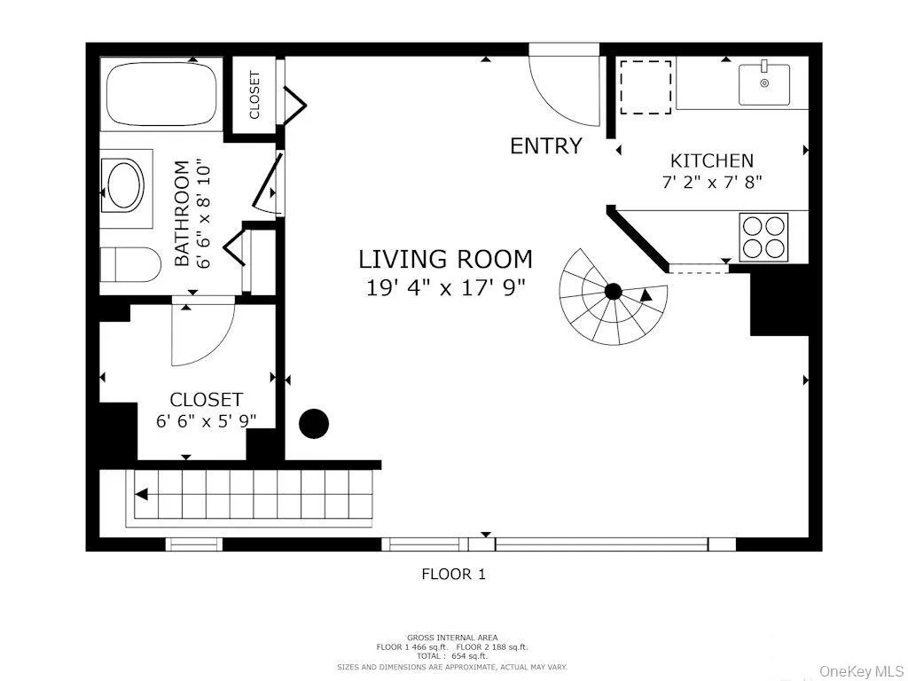 View of room layout View of room layout
