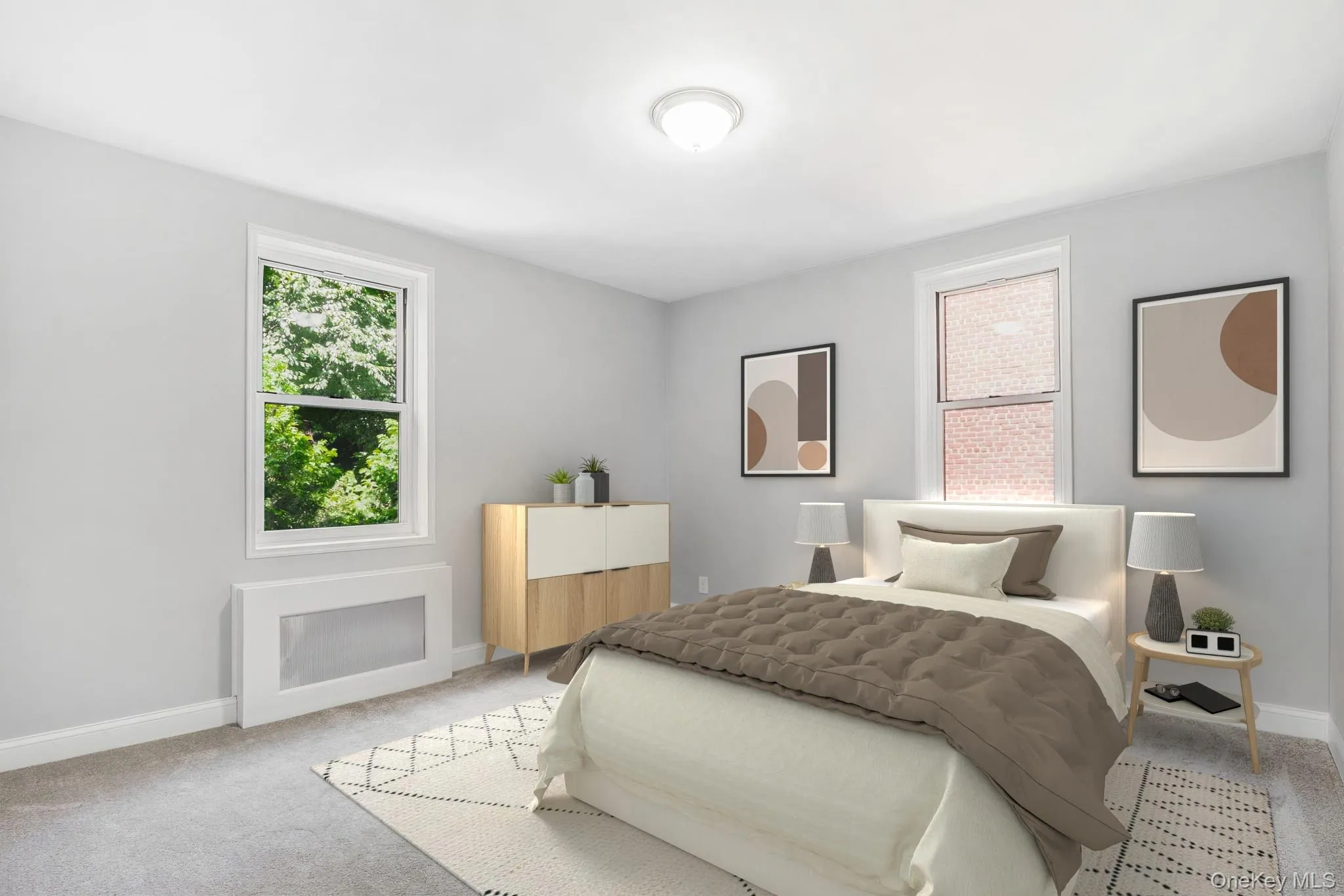 Second bedroom is virtually staged Second bedroom is virtually staged