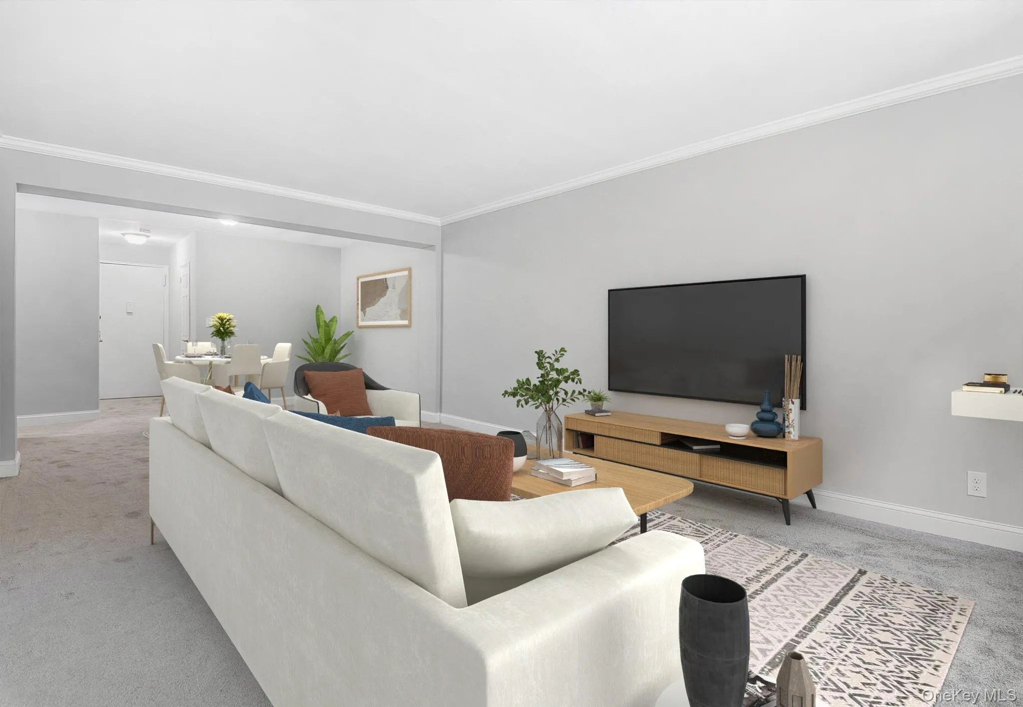 Living room is virtually staged Living room is virtually staged