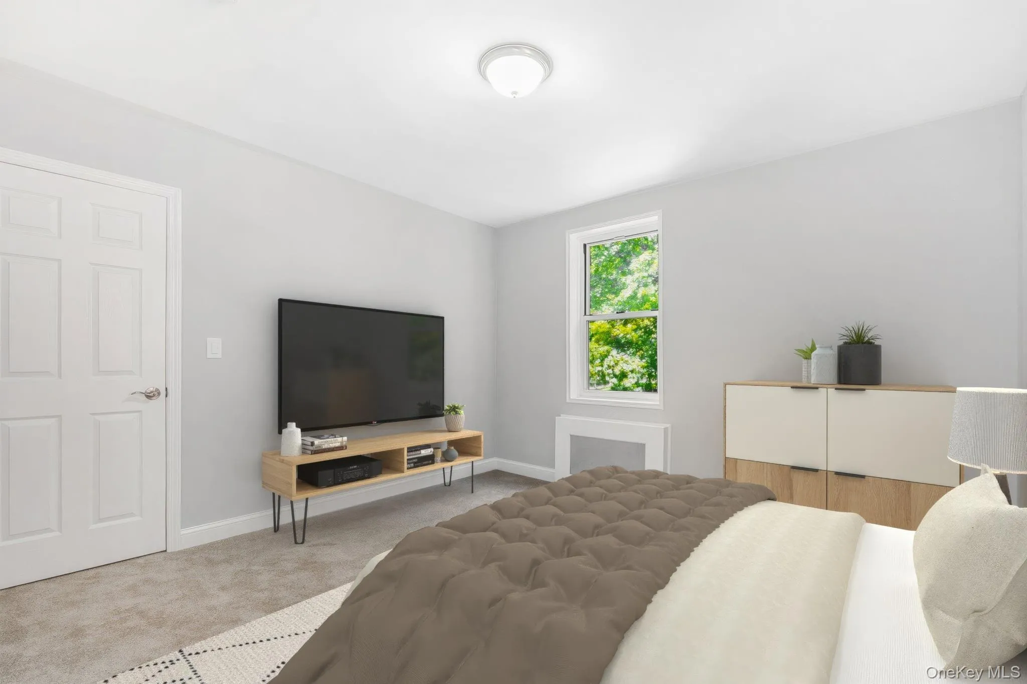 Second bedroom is virtually staged Second bedroom is virtually staged