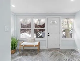 Entryway with recessed lighting and healthy amount of natural light Entryway with recessed lighting and healthy amount of natural light