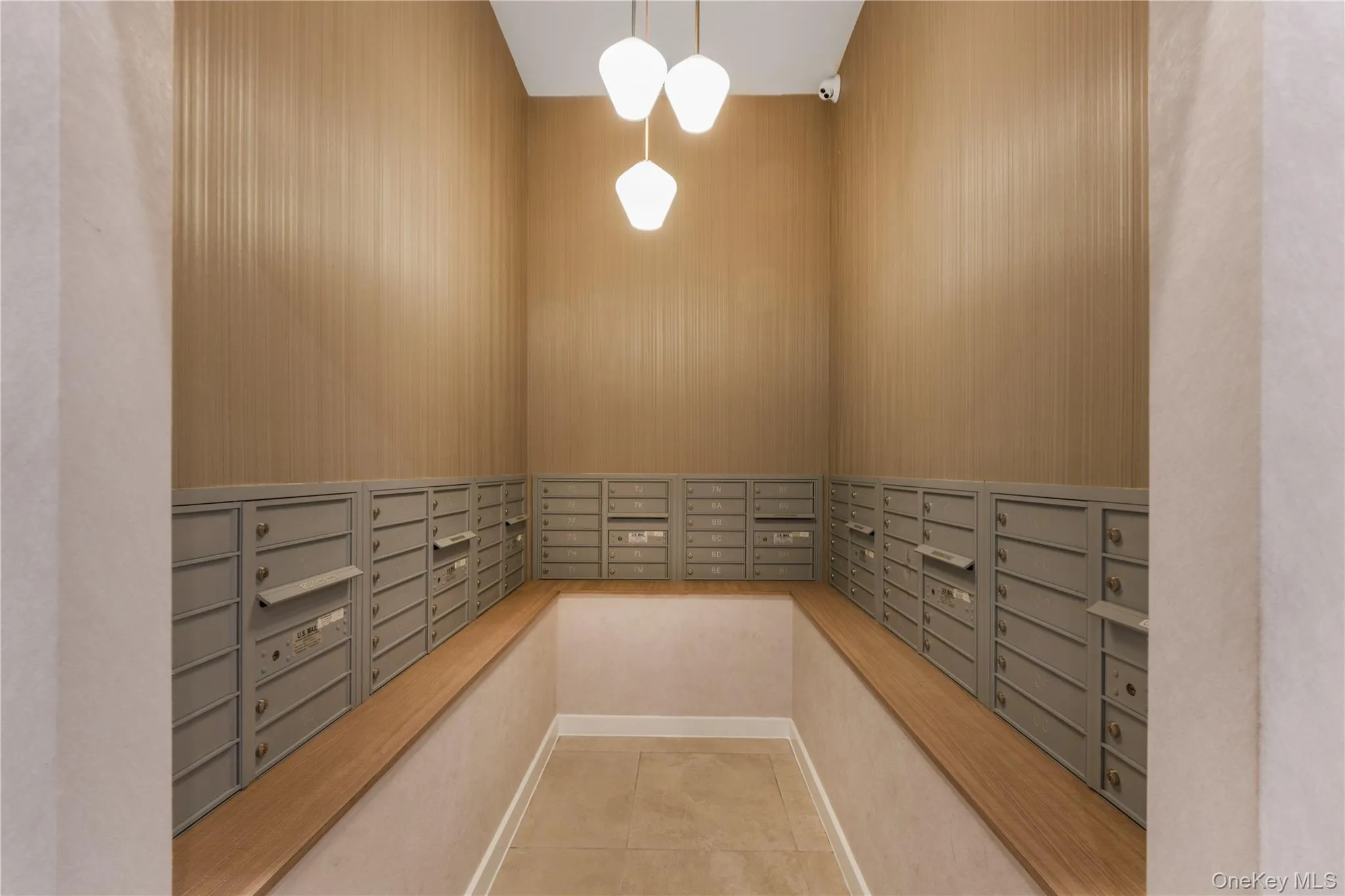 View of community with mail area and a patio View of community with mail area and a patio