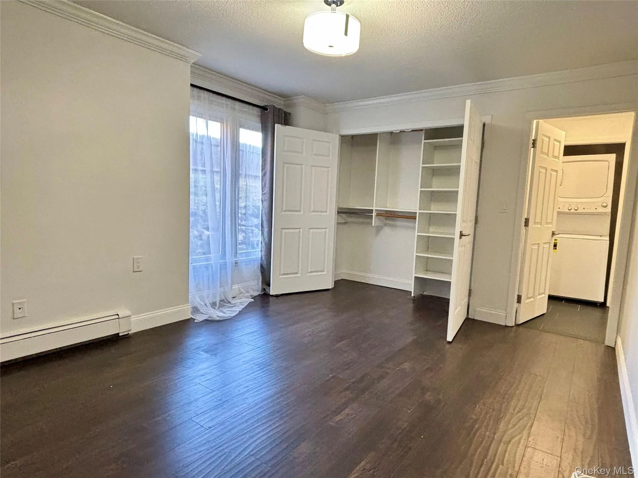Bedroom with large closet Bedroom with large closet