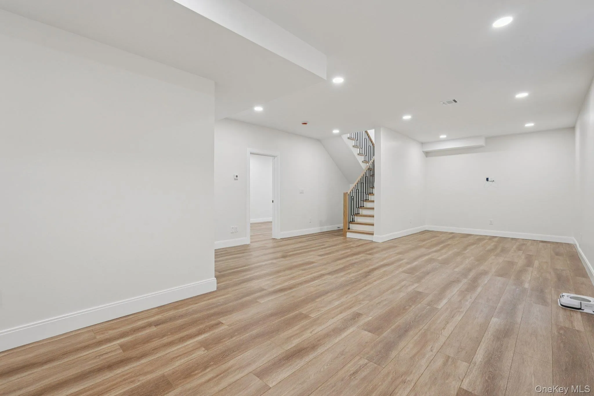 Lower level large family room. Lower level large family room.