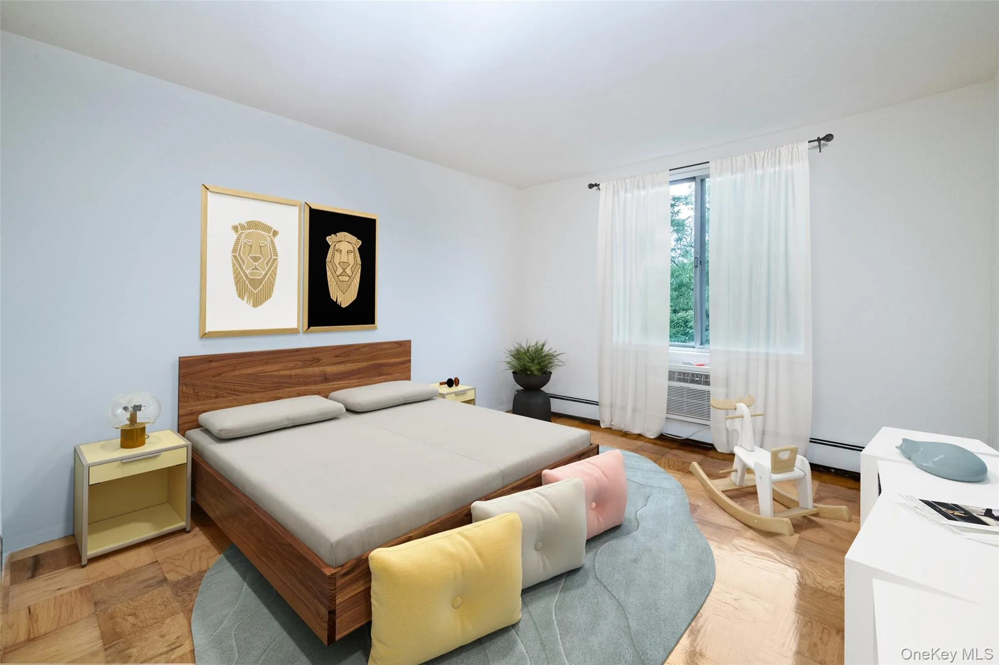 Bedroom featuring baseboard heating Bedroom featuring baseboard heating