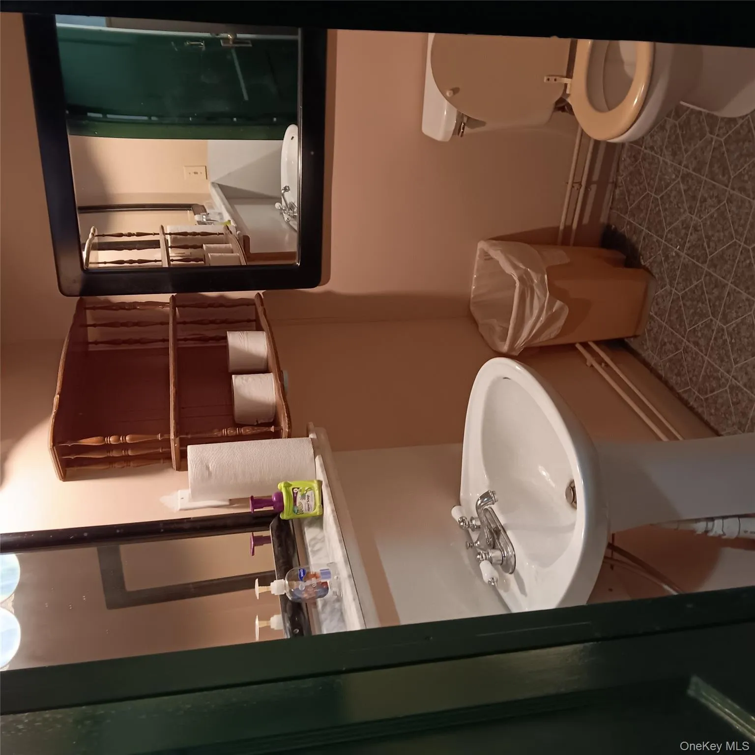 Half bathroom featuring toilet Half bathroom featuring toilet