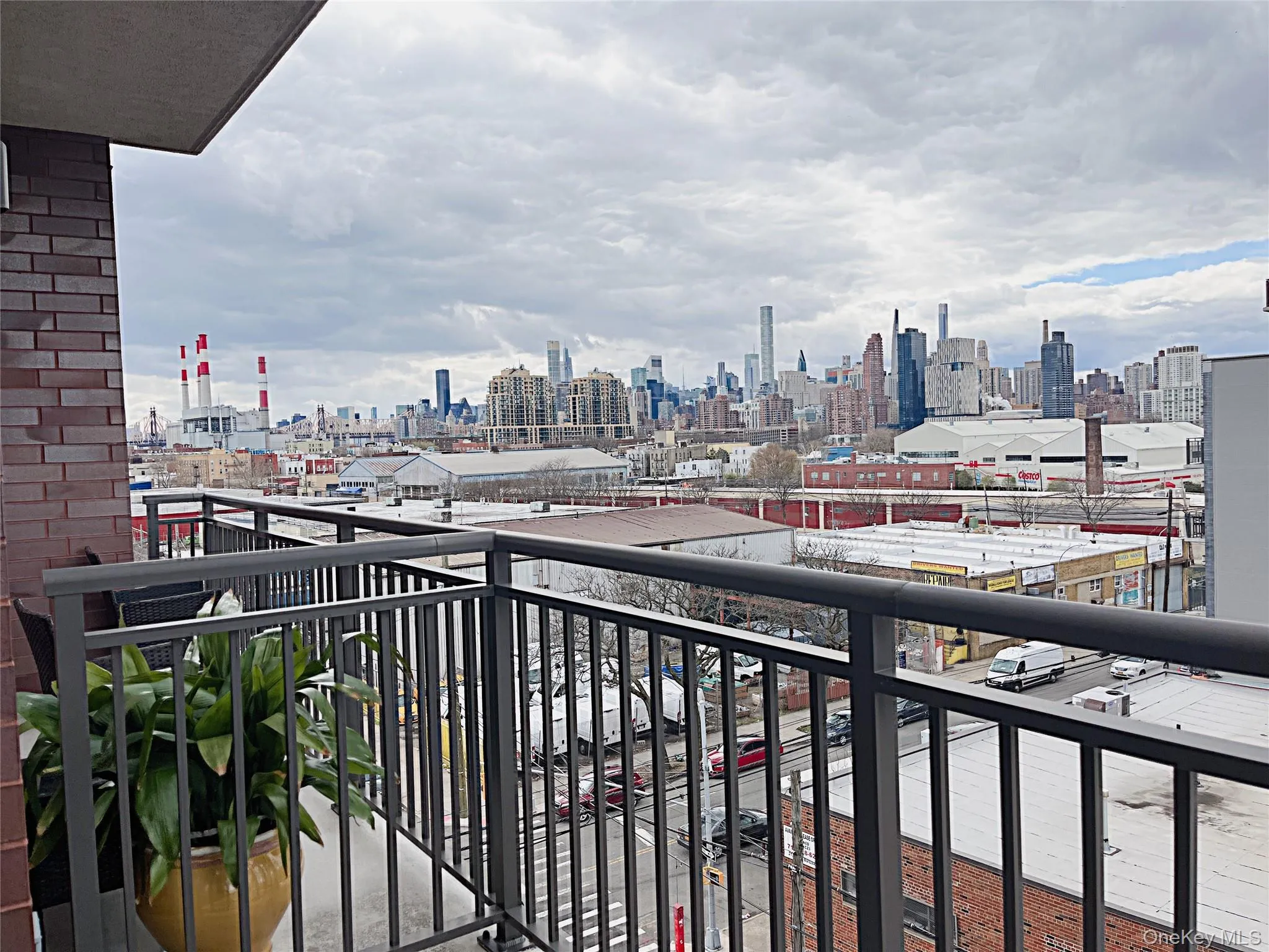 Balcony featuring a view of skyline Balcony featuring a view of skyline
