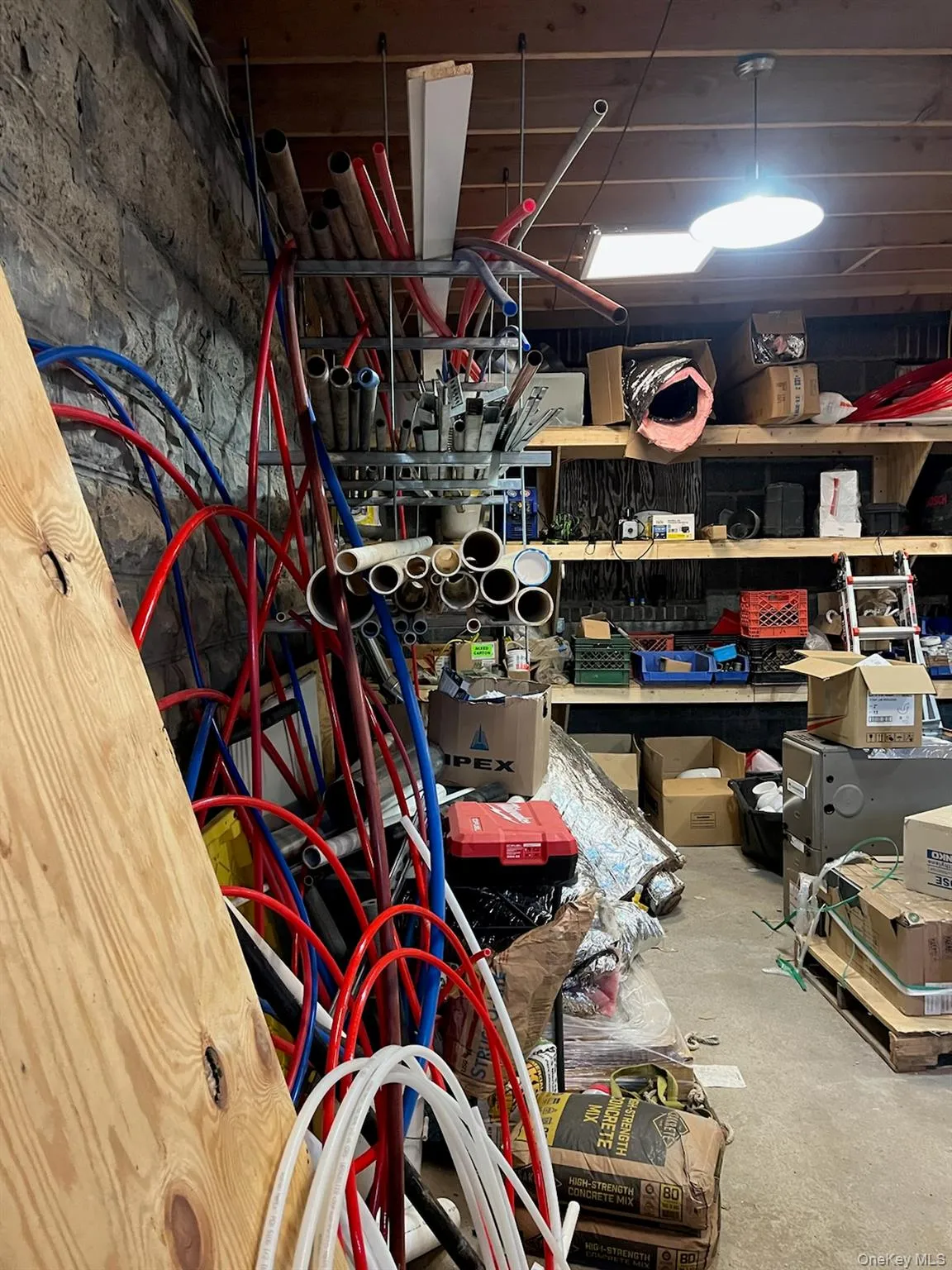 View of storage room View of storage room