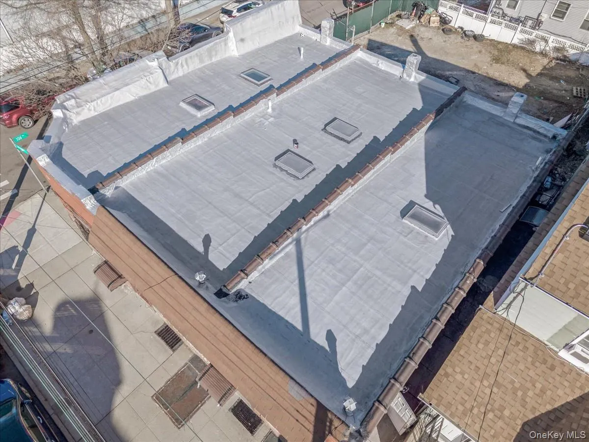 Drone / aerial view of an industrial area Drone / aerial view of an industrial area