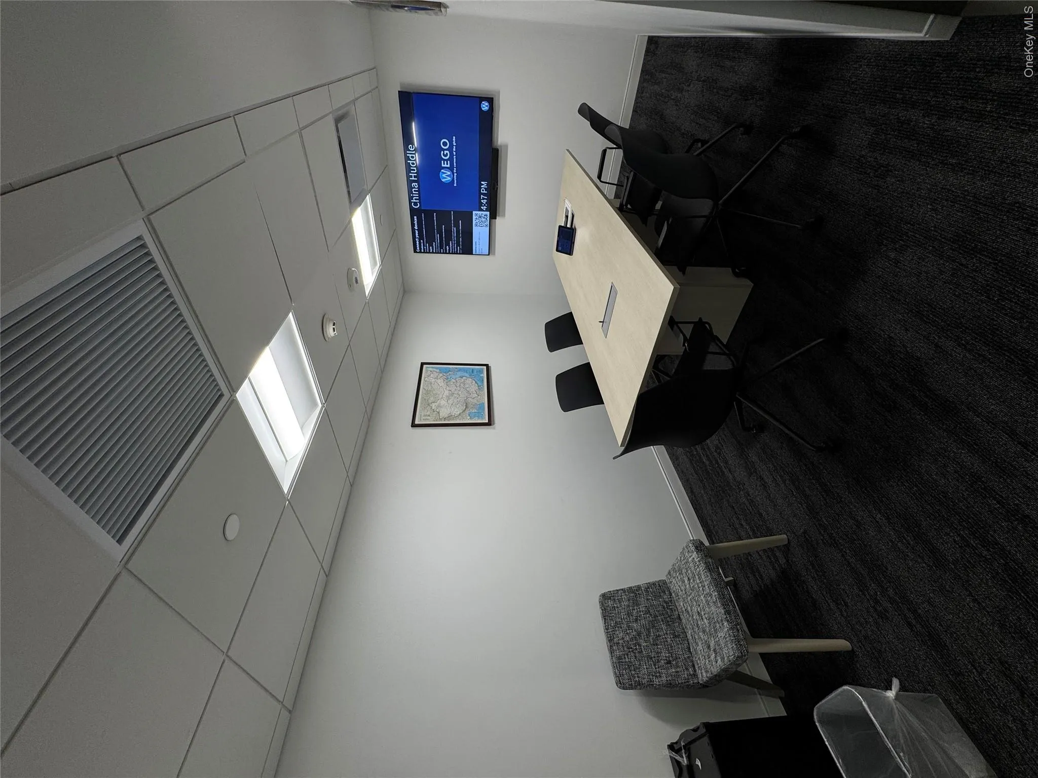 Home office featuring a paneled ceiling Home office featuring a paneled ceiling