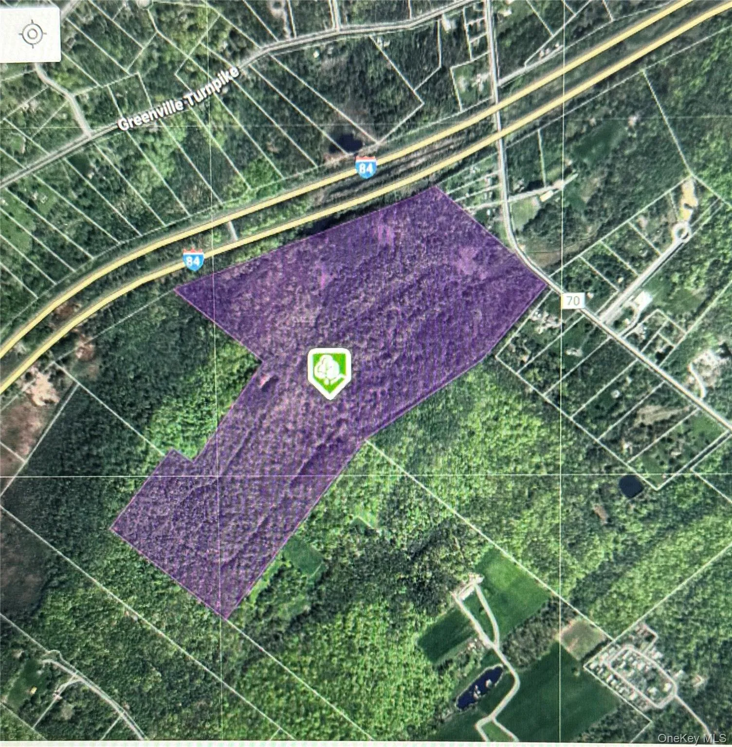 Map / location with property parcel outlined Map / location with property parcel outlined