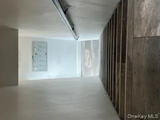 Staircase featuring mail area Staircase featuring mail area