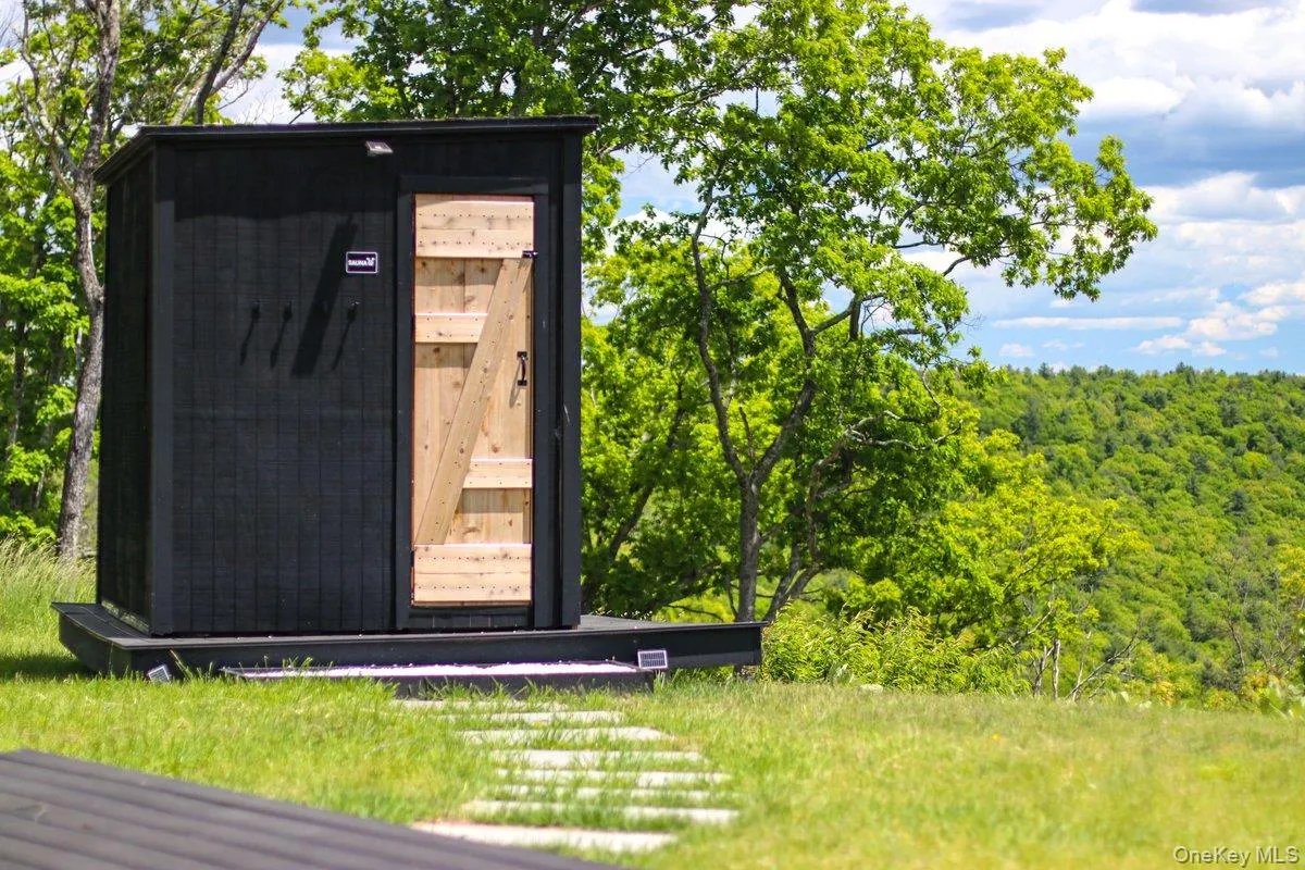 One of two saunas with amazing views One of two saunas with amazing views