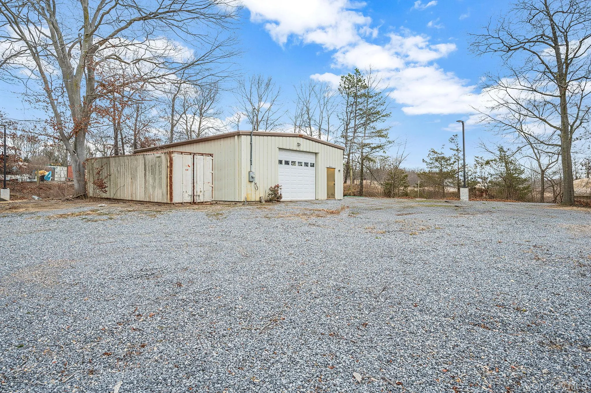 View of detached garage View of detached garage