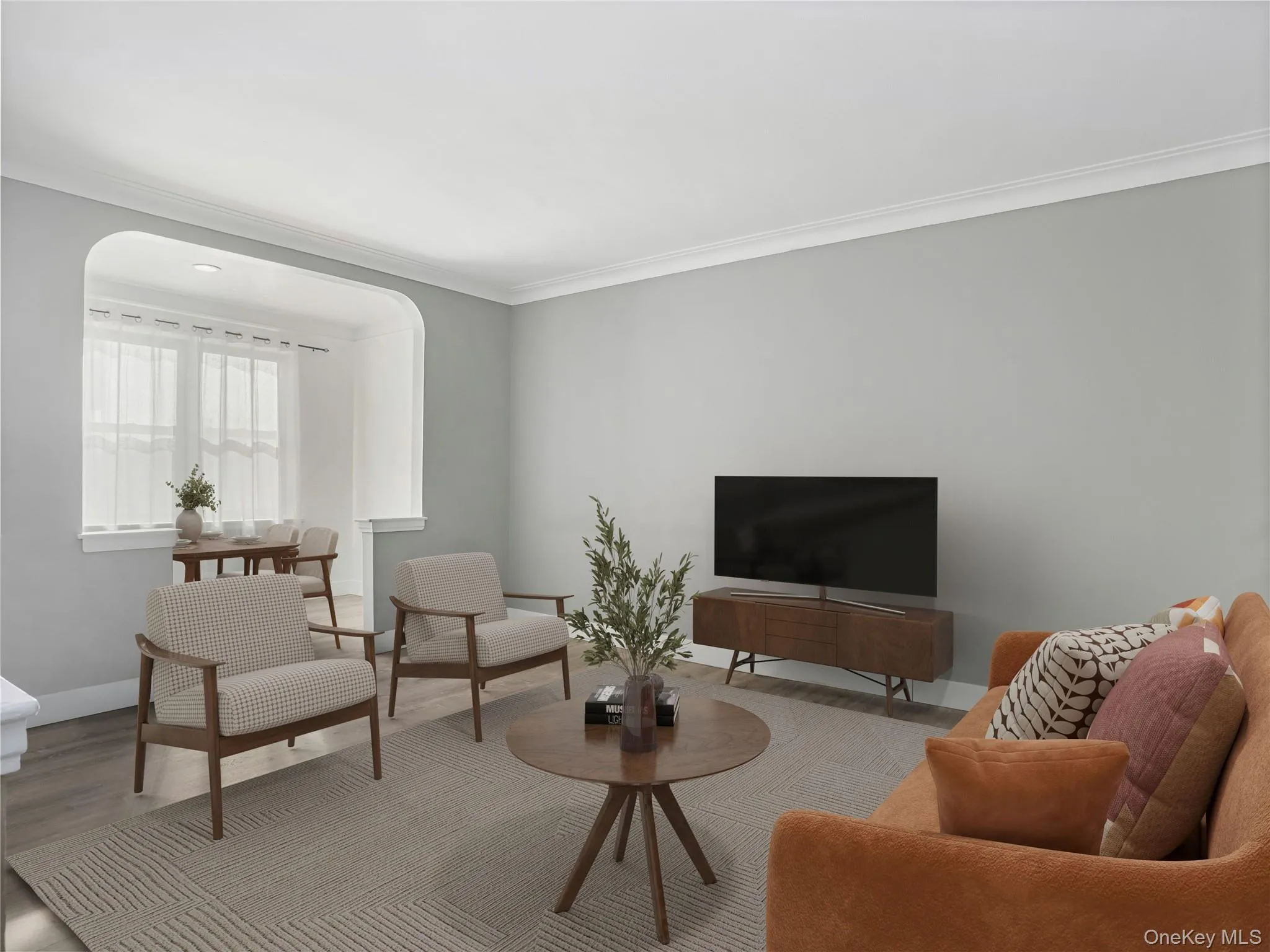 Living Room Staged Living Room Staged