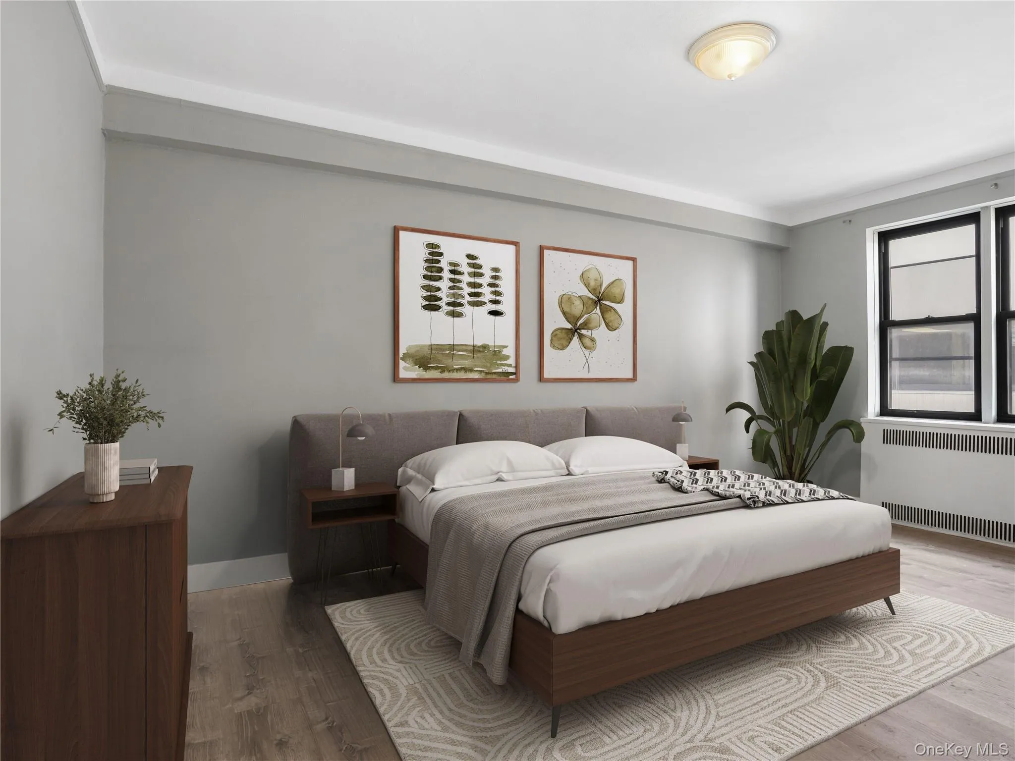 Primary Bedroom Staged Primary Bedroom Staged