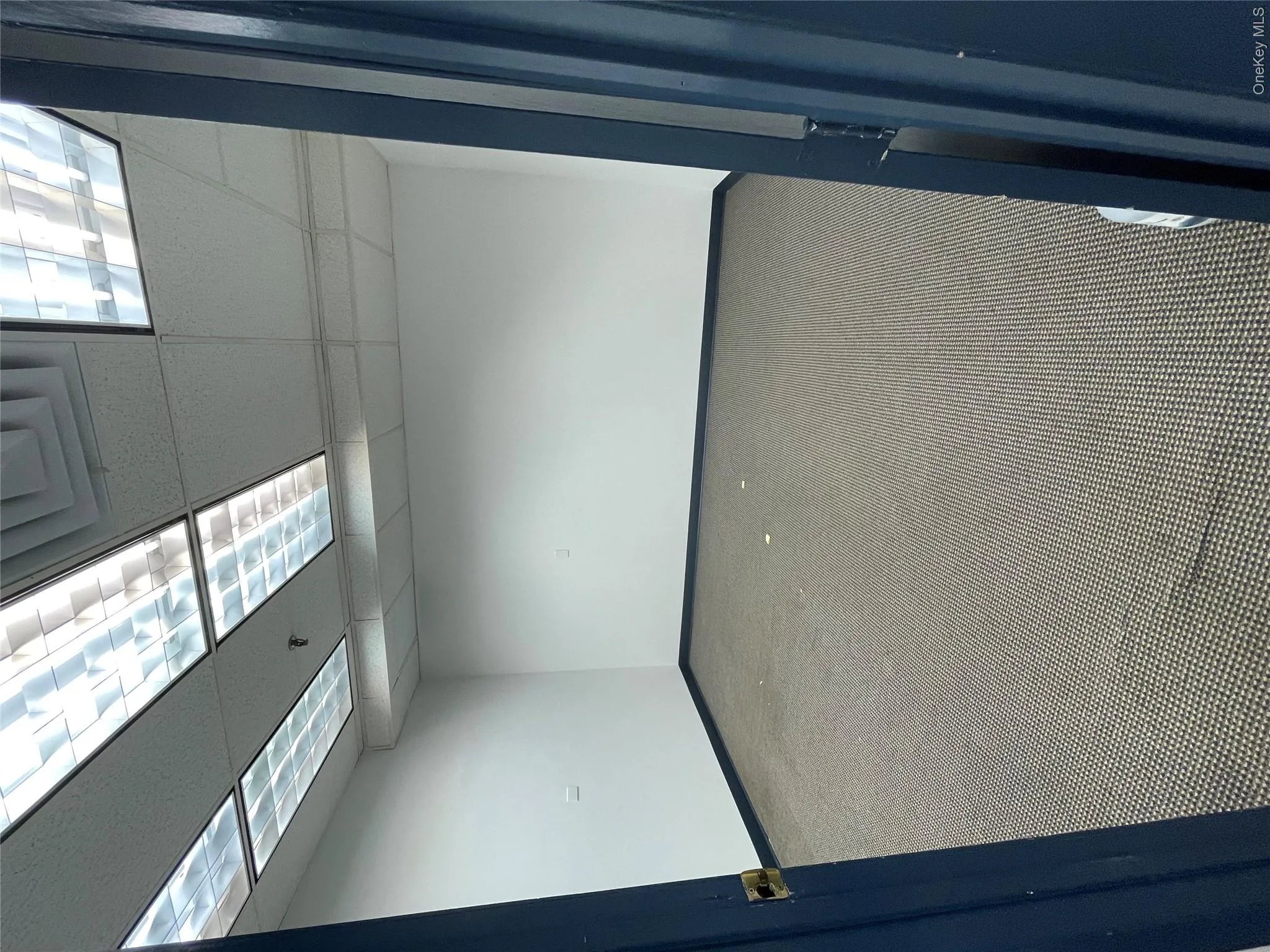 Empty room featuring a paneled ceiling and carpet Empty room featuring a paneled ceiling and carpet