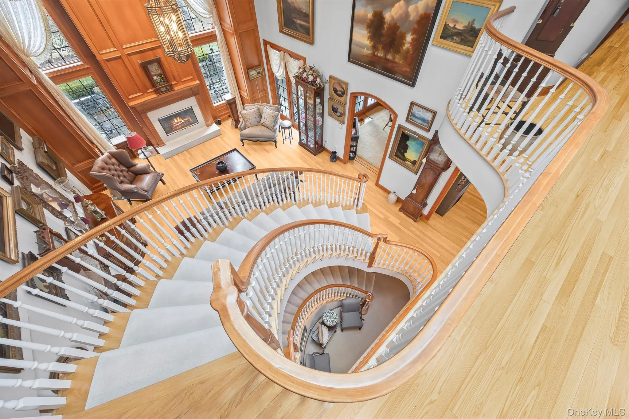 Upstairs landing Upstairs landing