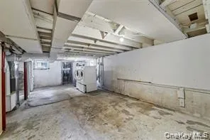 View of unfinished below grade area View of unfinished below grade area