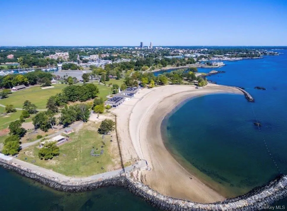 Drone / aerial view of a large body of water Drone / aerial view of a large body of water