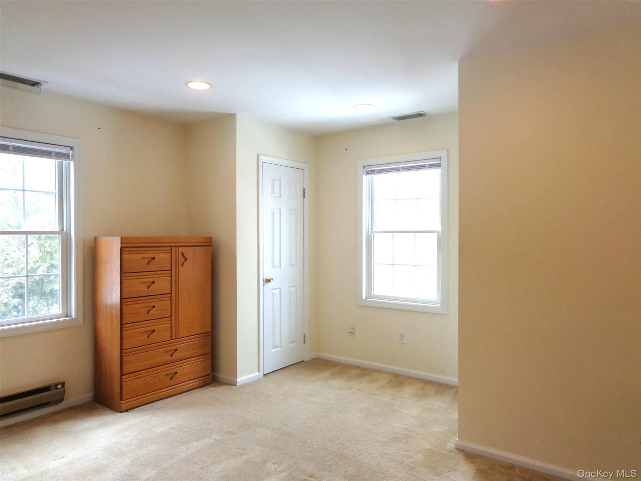 Bright, sunny bedroom with 2 closets. Furniture can remain. Bright, sunny bedroom with 2 closets. Furniture can remain.