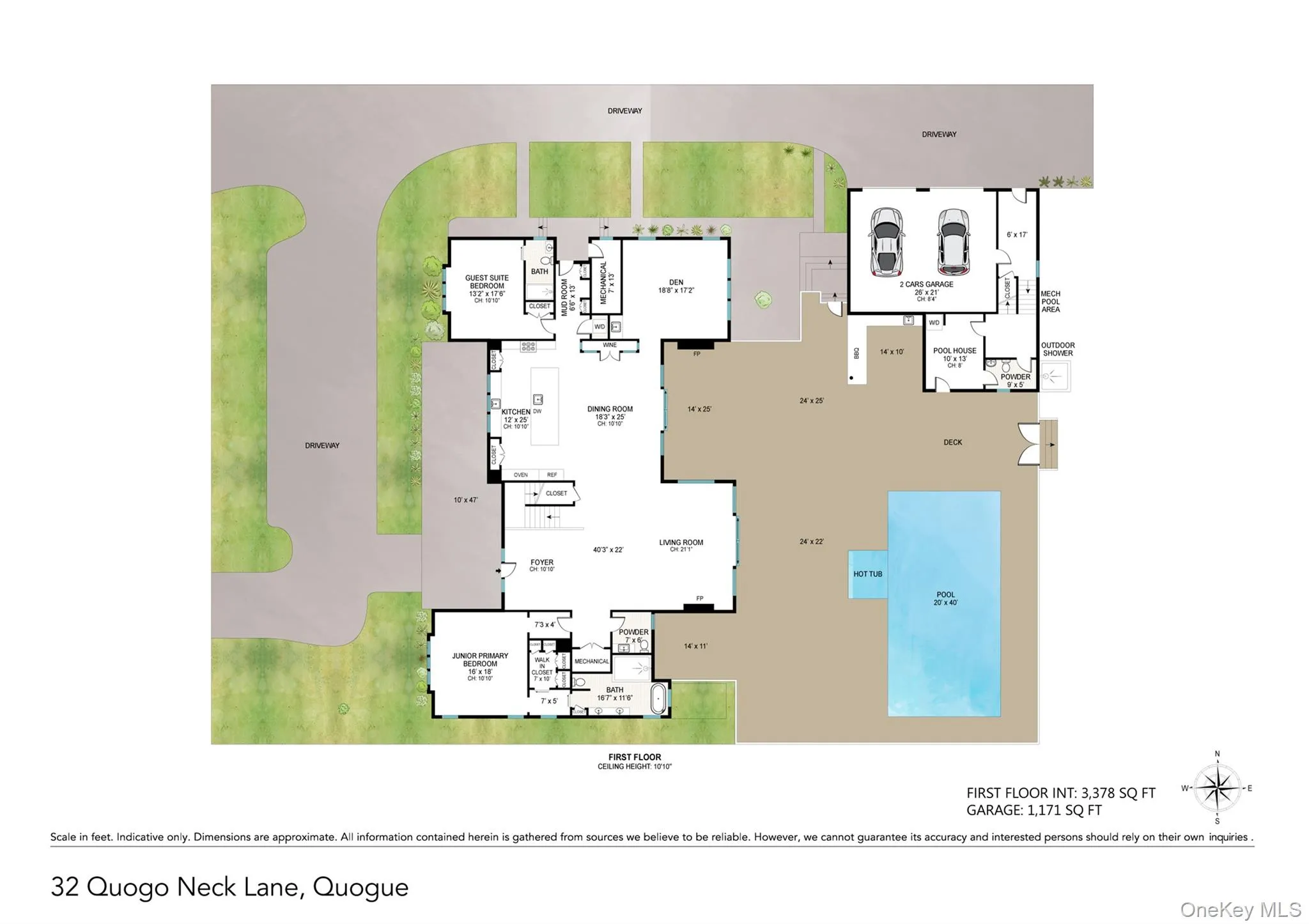 32 Quogo Neck Lane, Southampton, New York 11959